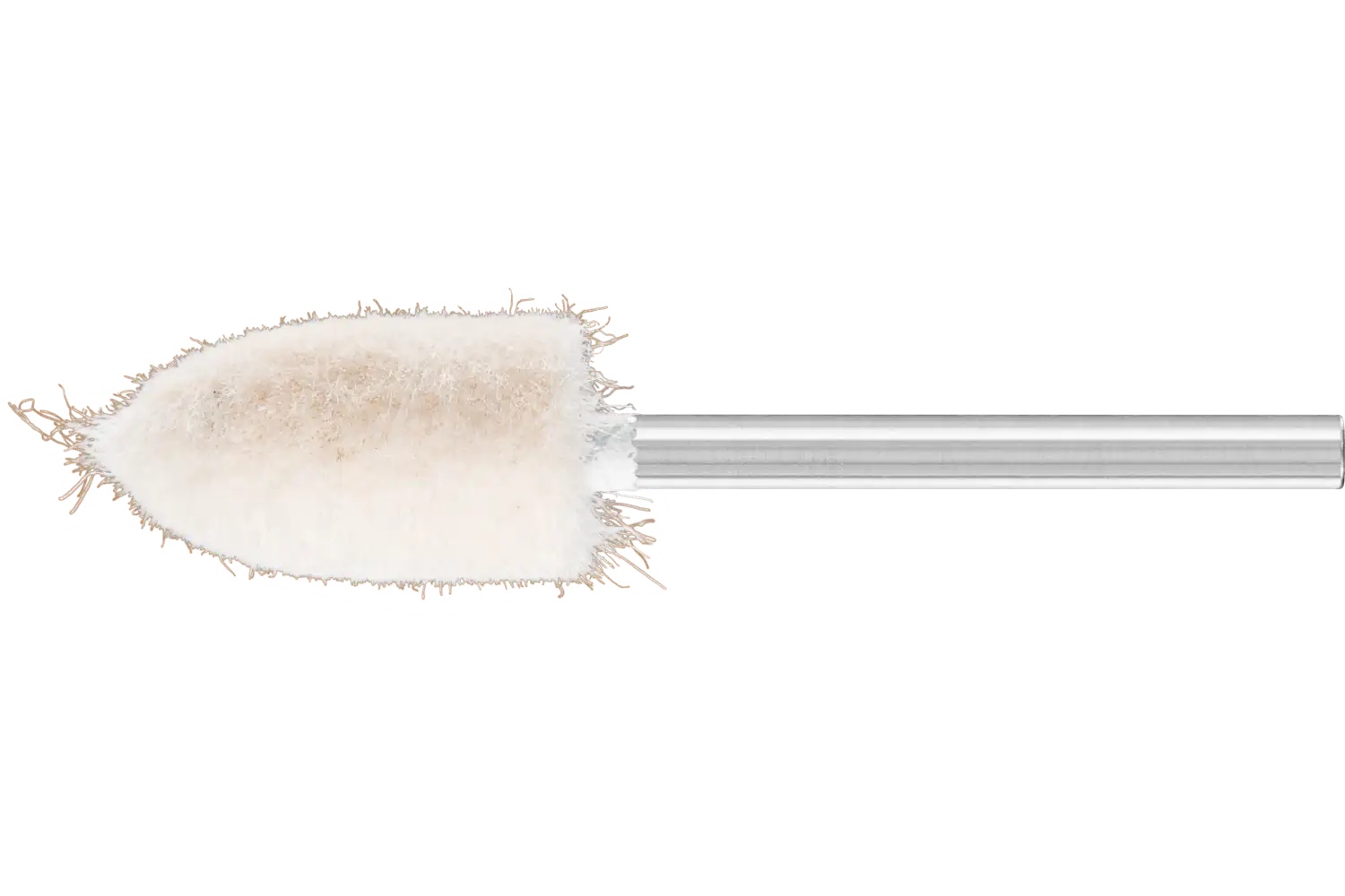 Picture of Pferd Felt Point, 3/8" x 3/4, Conical Pointed End Shape, Medium Grade, 1/8" Shank